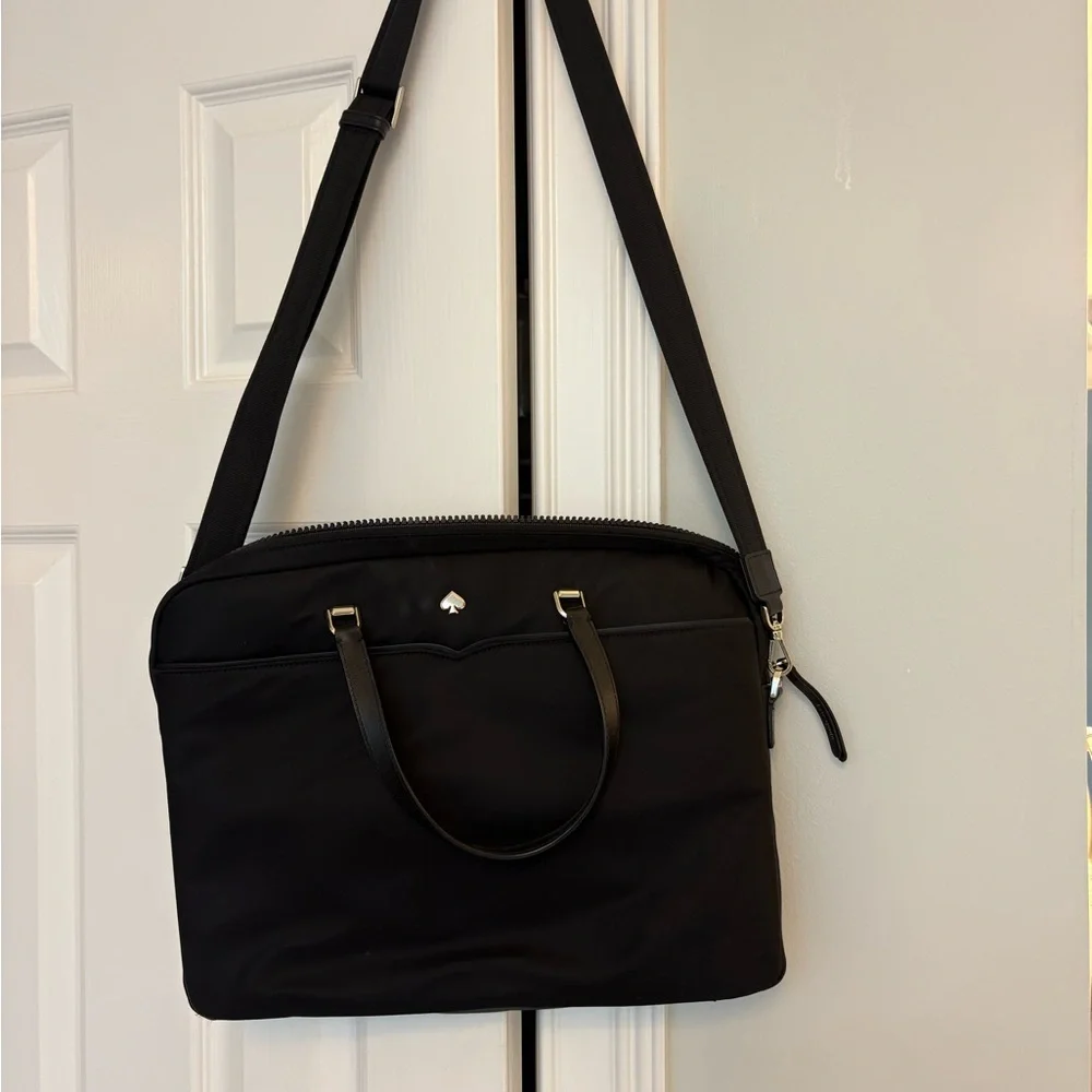 Kate Spade Black computer Laptop Bag
